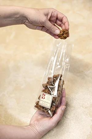 arlequines Noix au chocolat, produit phare du domaine de Béquignol