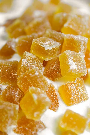 pate-de-fruit Pâtes de fruits, spécialité de l'artisan chocolatier en Dordogne