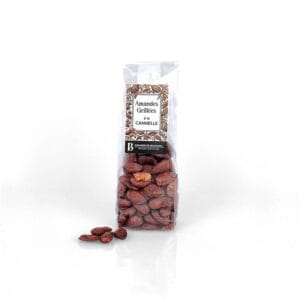 amandes grillées à la cannelle sachet 100g