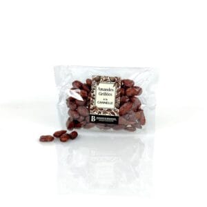 amandes grillées à la cannelle sachet 80g